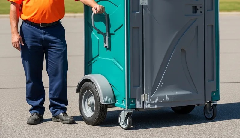 Rolling Porta Potty for Rent Longmont CA